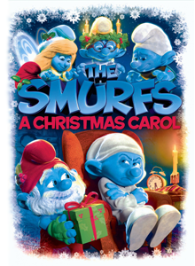 Смурфики. Рождественнский гимн / The Smurfs A Christmas Carol (2011) DVDRip  для КПК и смартфонов-скачать фильмы для смартфона бесплатно, без регистрации, одним файлом