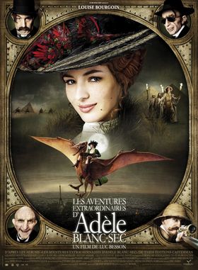 Необычайные приключения Адель / Les aventures extraordinaires Adel Blanc-Sec (2010) [DVDRip] для КПК и смартфона-скачать фильмы для смартфона бесплатно, без регистрации, одним файлом